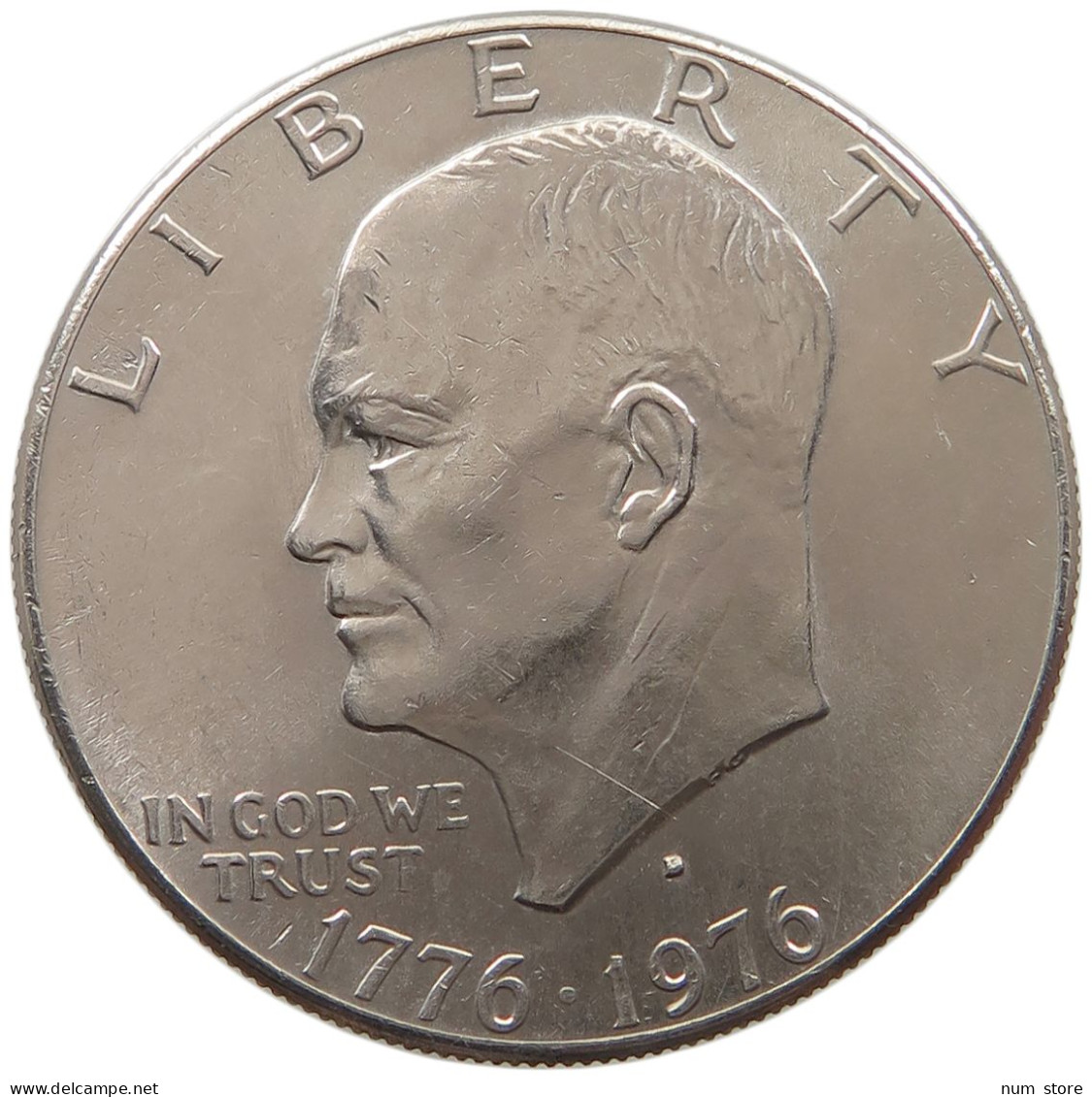 UNITED STATES OF AMERICA DOLLAR 1976 D EISENHOWER #alb062 0005 - 1971-1978: Eisenhower