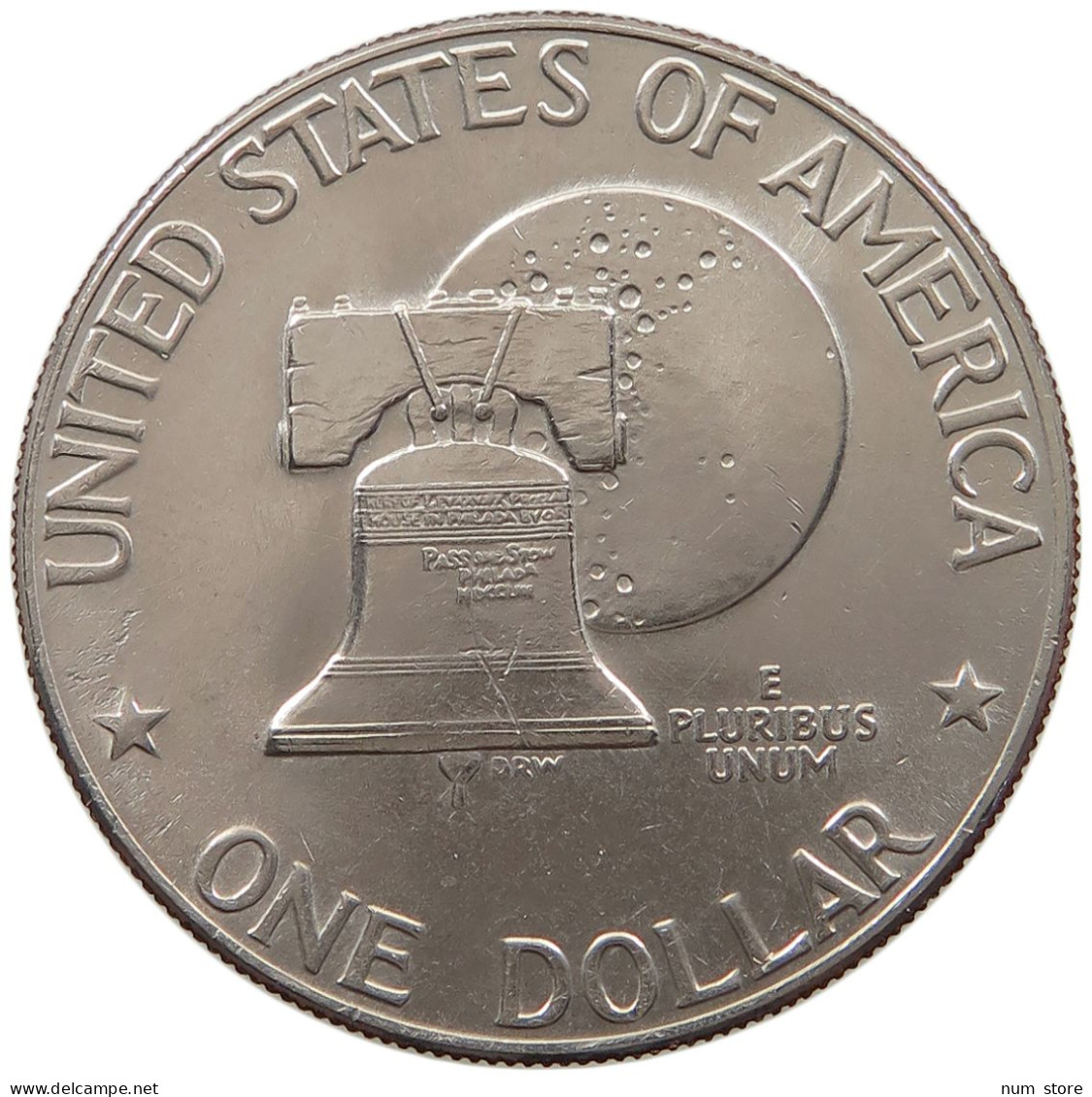 UNITED STATES OF AMERICA DOLLAR 1976 D EISENHOWER #alb062 0005 - 1971-1978: Eisenhower