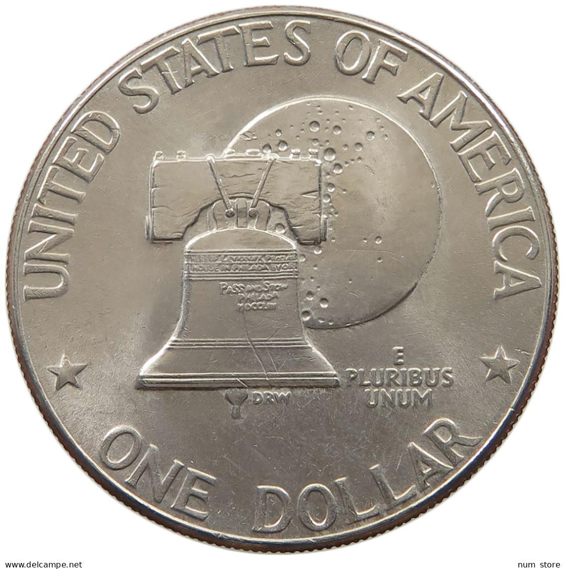 UNITED STATES OF AMERICA DOLLAR 1976 D EISENHOWER #a026 0431 - 1971-1978: Eisenhower