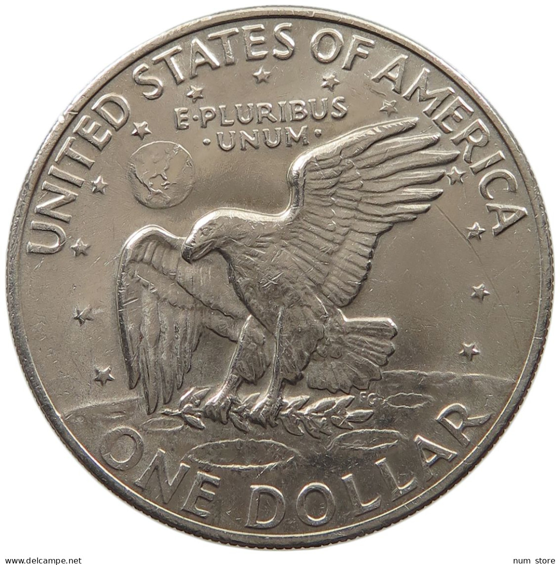 UNITED STATES OF AMERICA DOLLAR 1972 EISENHOWER #c077 0197 - 1971-1978: Eisenhower