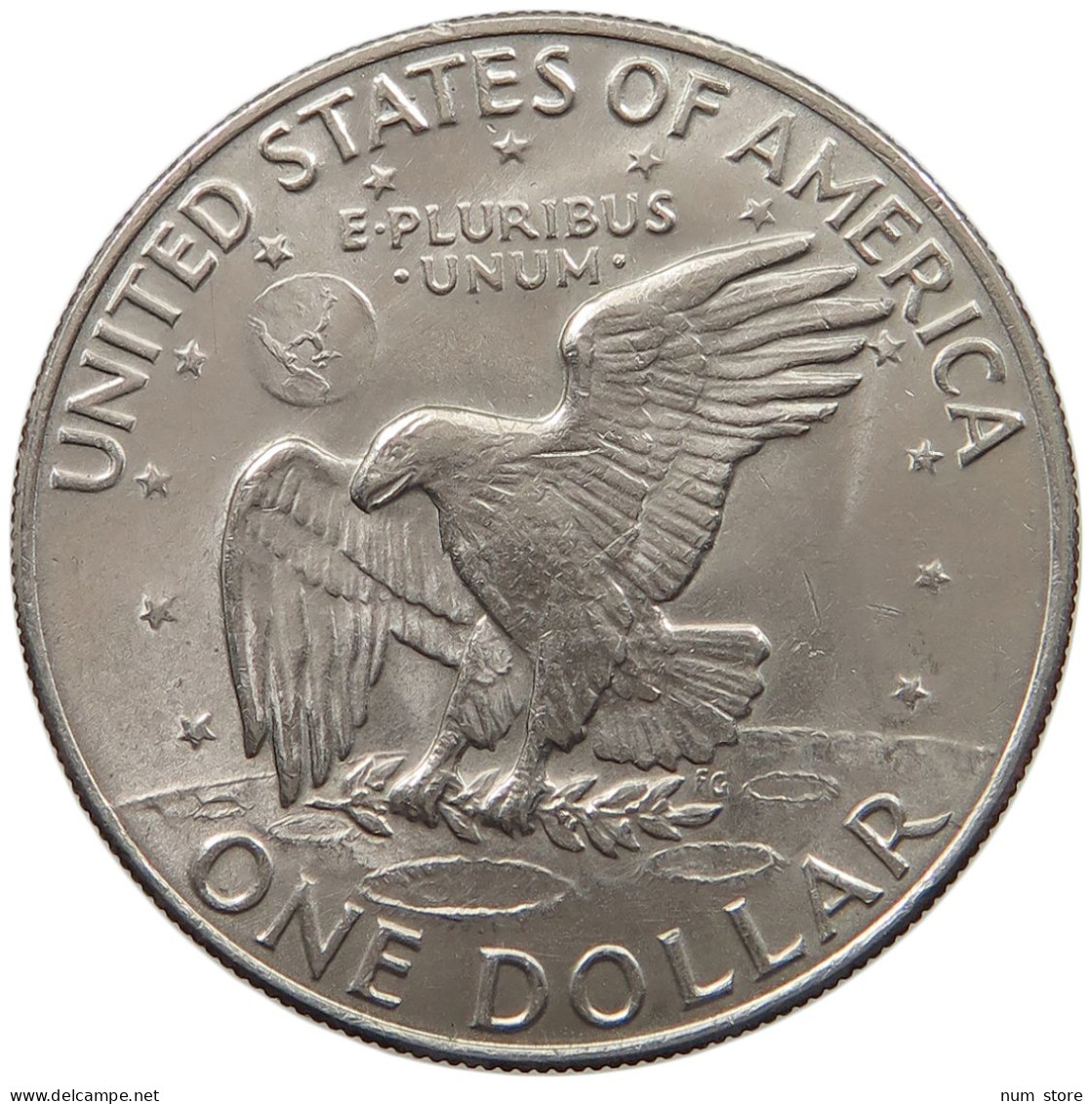 UNITED STATES OF AMERICA DOLLAR 1974 D EISENHOWER #c035 0151 - 1971-1978: Eisenhower