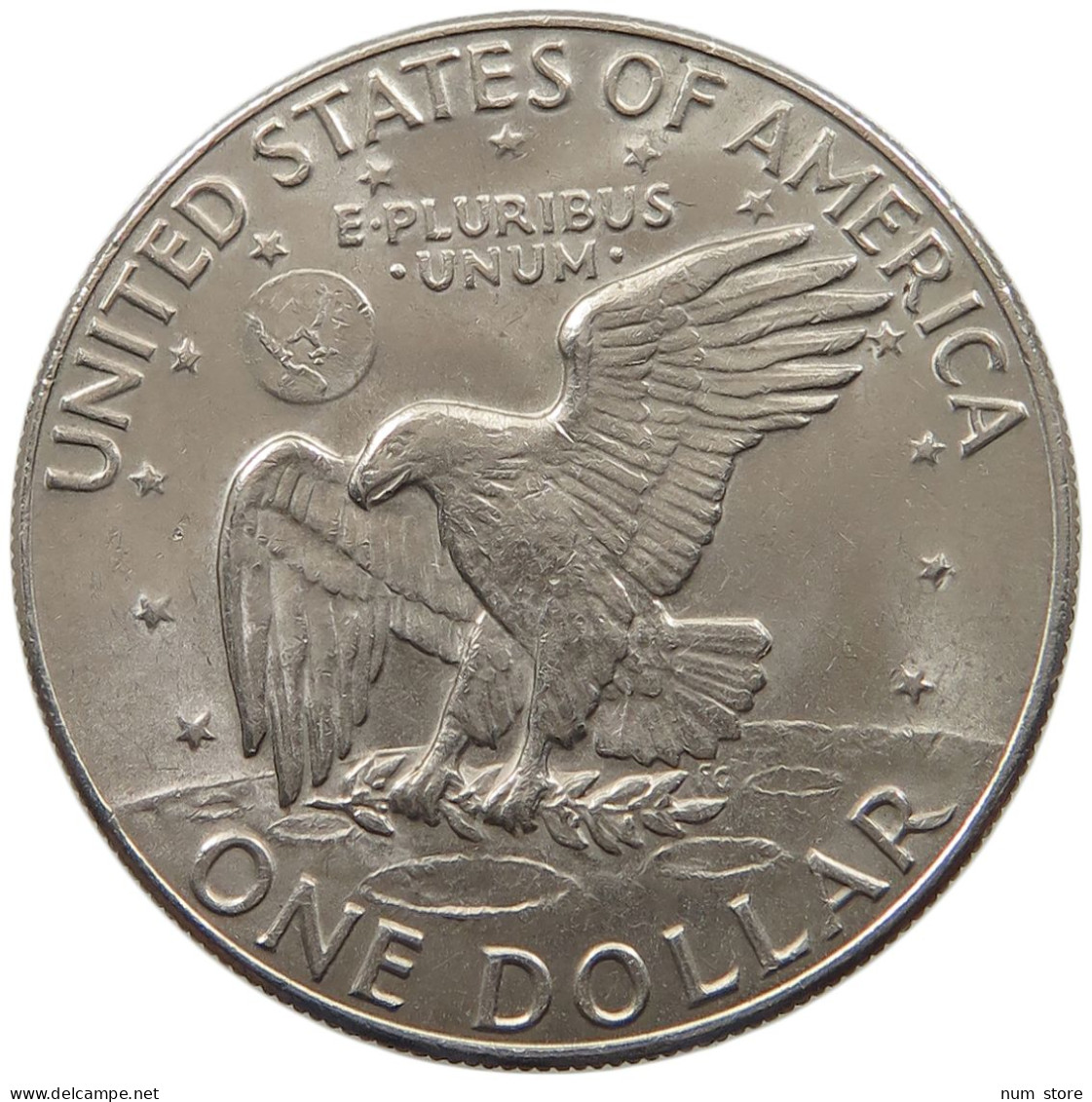 UNITED STATES OF AMERICA DOLLAR 1974 D EISENHOWER #c077 0185 - 1971-1978: Eisenhower