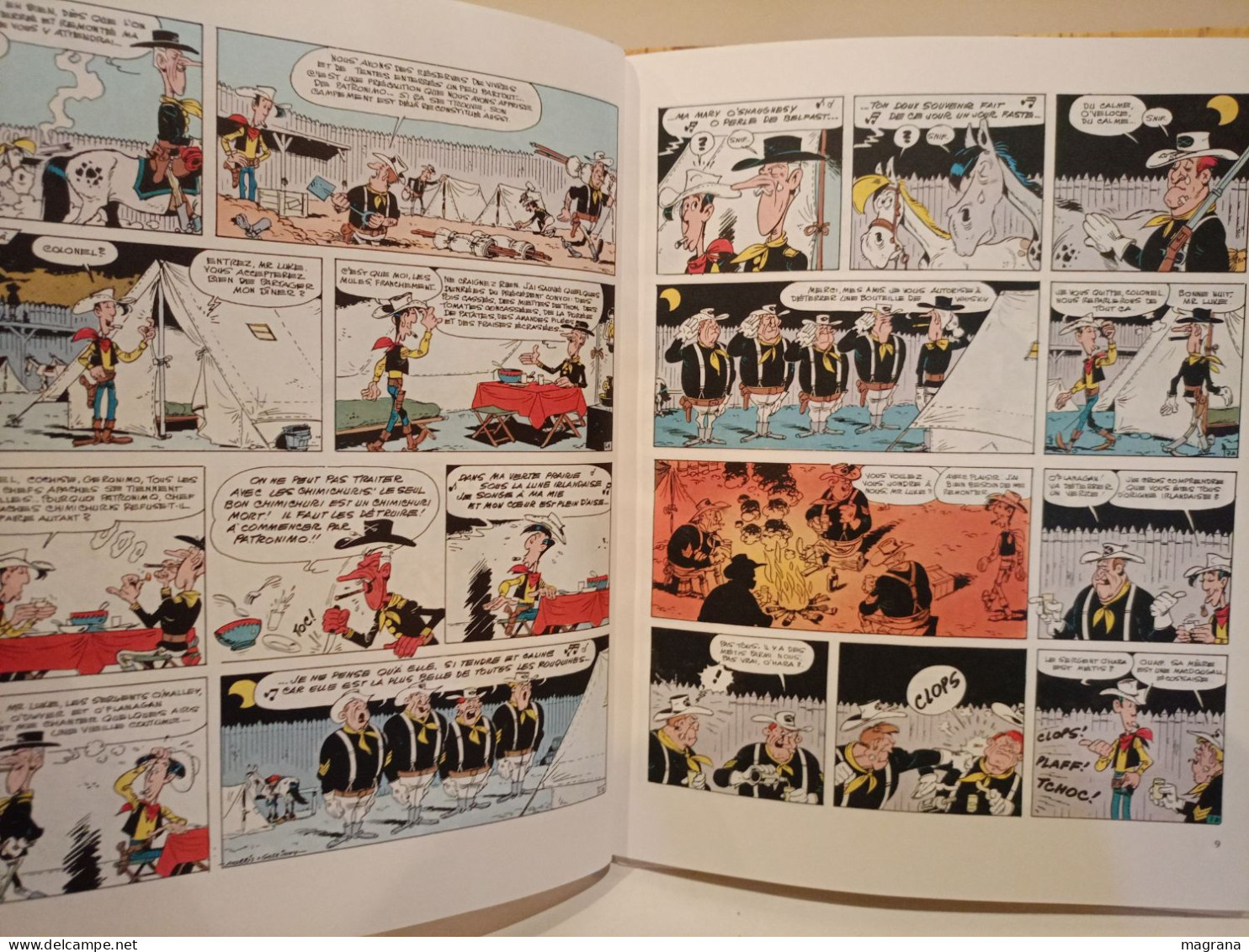 Lucky Luke. Canyon Apache. Dessins De Morris, Scenario De Goscinny. Dargaud Editeur. 1989. 47 Pp. - Lucky Luke