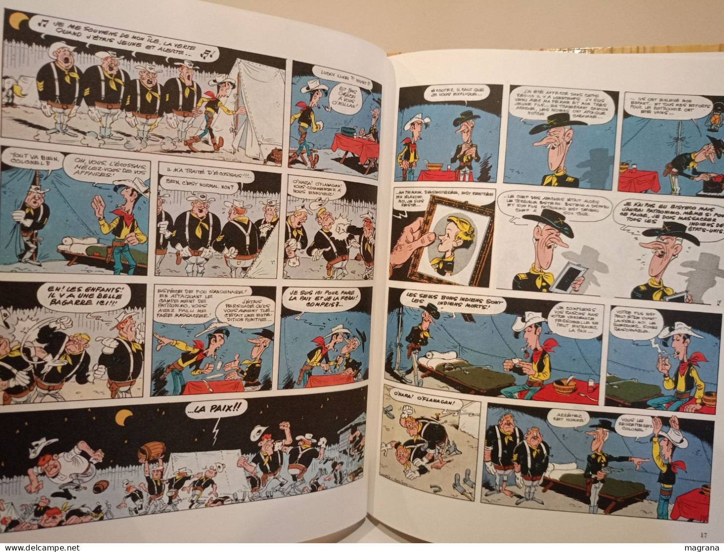 Lucky Luke. Canyon Apache. Dessins De Morris, Scenario De Goscinny. Dargaud Editeur. 1989. 47 Pp. - Lucky Luke