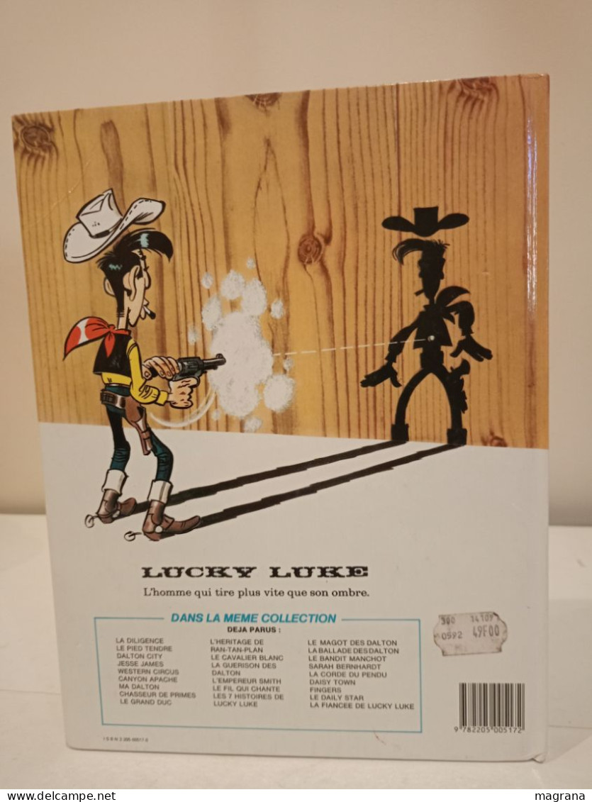 Lucky Luke. Canyon Apache. Dessins de Morris, Scenario de Goscinny. Dargaud Editeur. 1989. 47 pp.