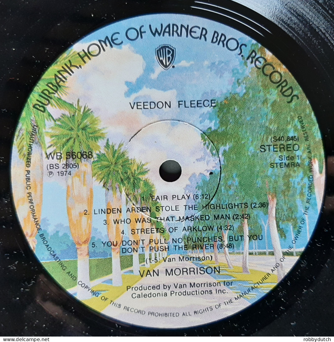 * LP *  VAN MORRISON - VEEDON FLEECE (Holland 1974 Rare!!!) - Soul - R&B