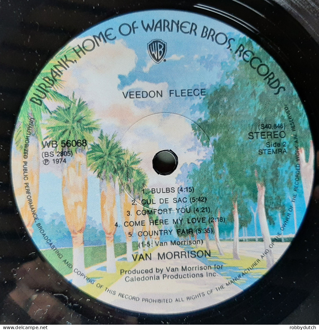 * LP *  VAN MORRISON - VEEDON FLEECE (Holland 1974 Rare!!!) - Soul - R&B