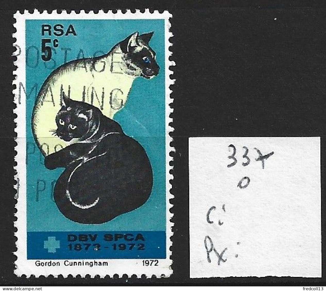 AFRIQUE DU SUD 337 Oblitéré Côte 0.30 € - Used Stamps