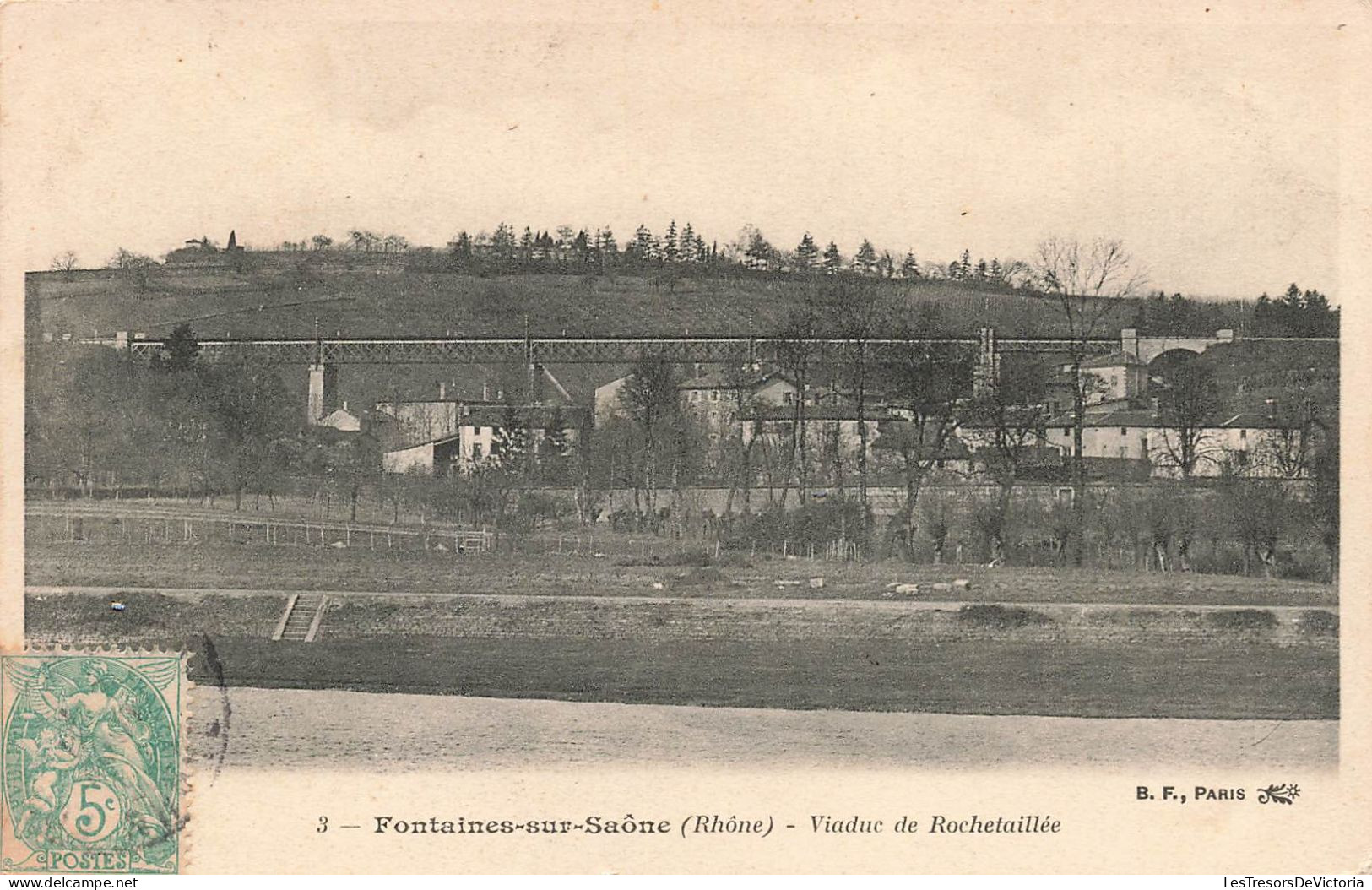 FRANCE - Lyon - Fontaine Sur Saône - Viaduc De Rochetaillée - Carte Postale Ancienne - Otros & Sin Clasificación