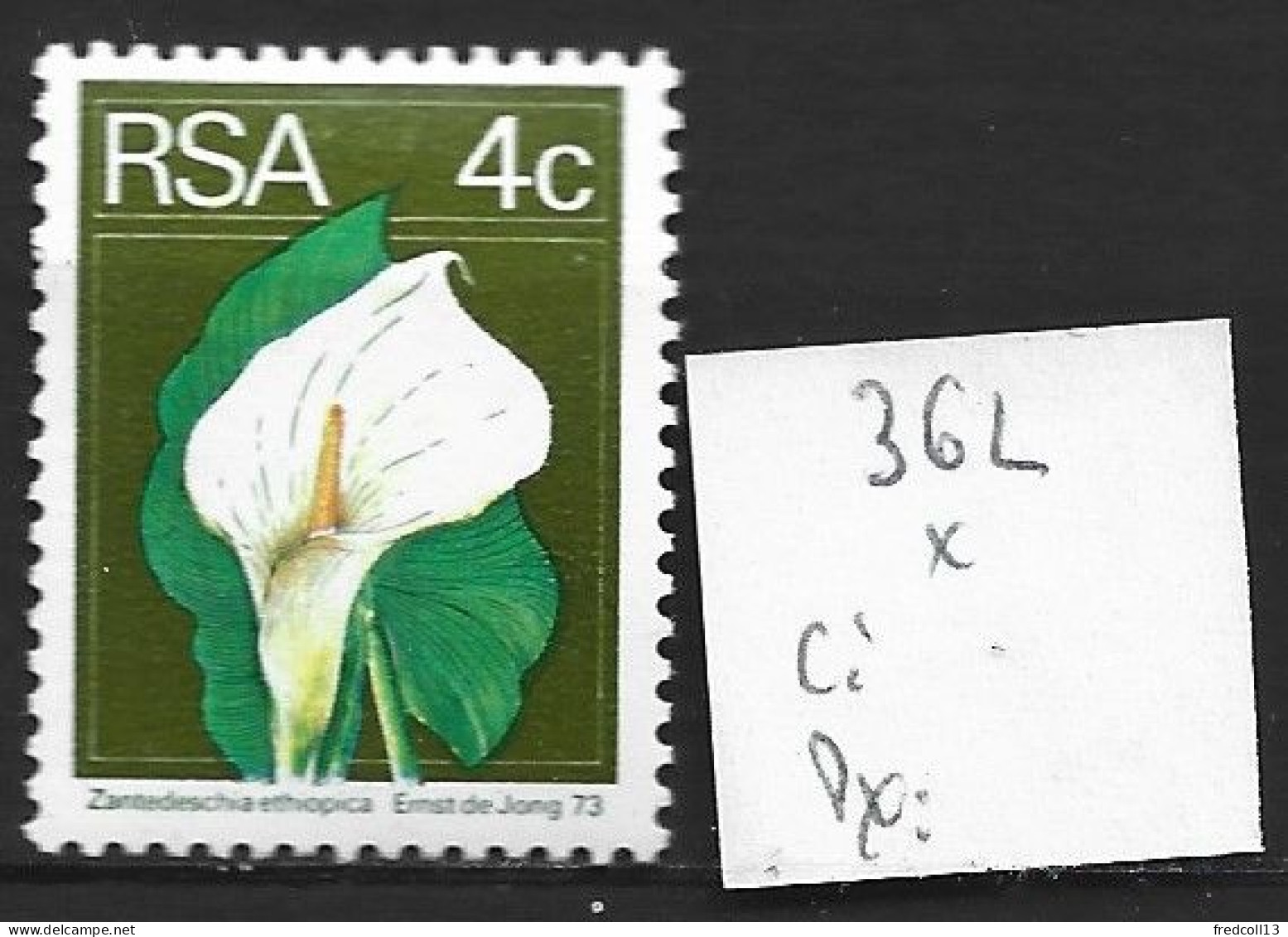 AFRIQUE DU SUD 362 * Côte 0.15 € - Unused Stamps