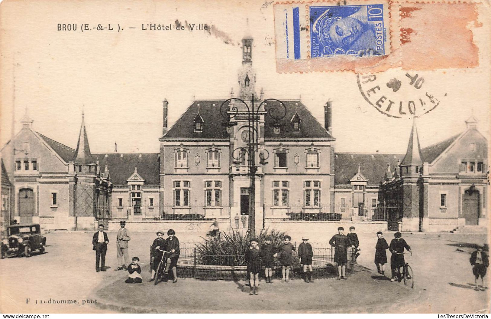 FRANCE - Châteaudun - Brou - L'Hôtel De Ville - Carte Postale Ancienne - Chateaudun