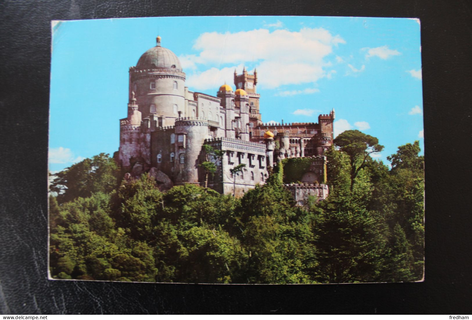 12/5/1976 EMA HOTEL TIVOLI LISBONNE +CACHET HOTEL TIVOLI POUR PARIS CP SINTRA  PALACIO NACIONAL DA PENA TB - Macchine Per Obliterare (EMA)