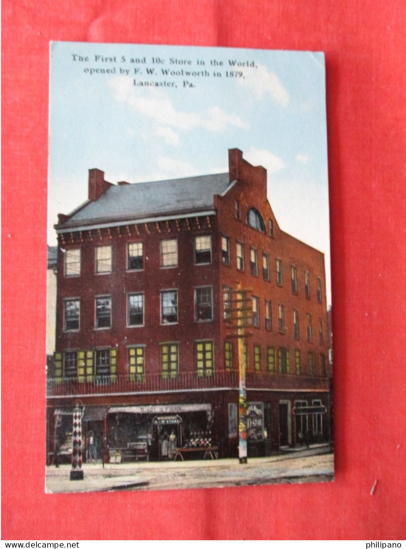 The First 5 & 10 Store Woolworth. Lancaster Pennsylvania > Lancaster      Ref 6243 - Lancaster