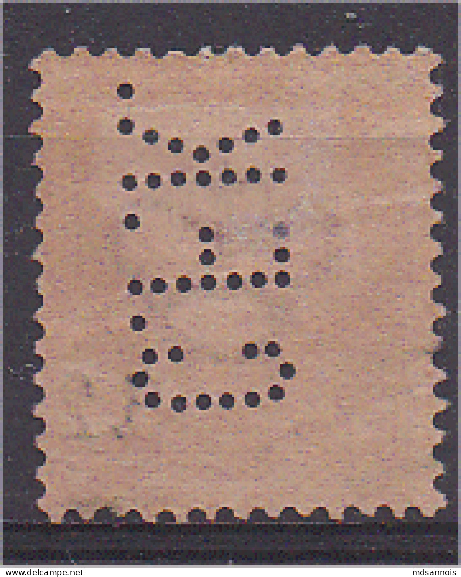 Danemark N°66 Perforé Scan Recto/verso - Gebraucht