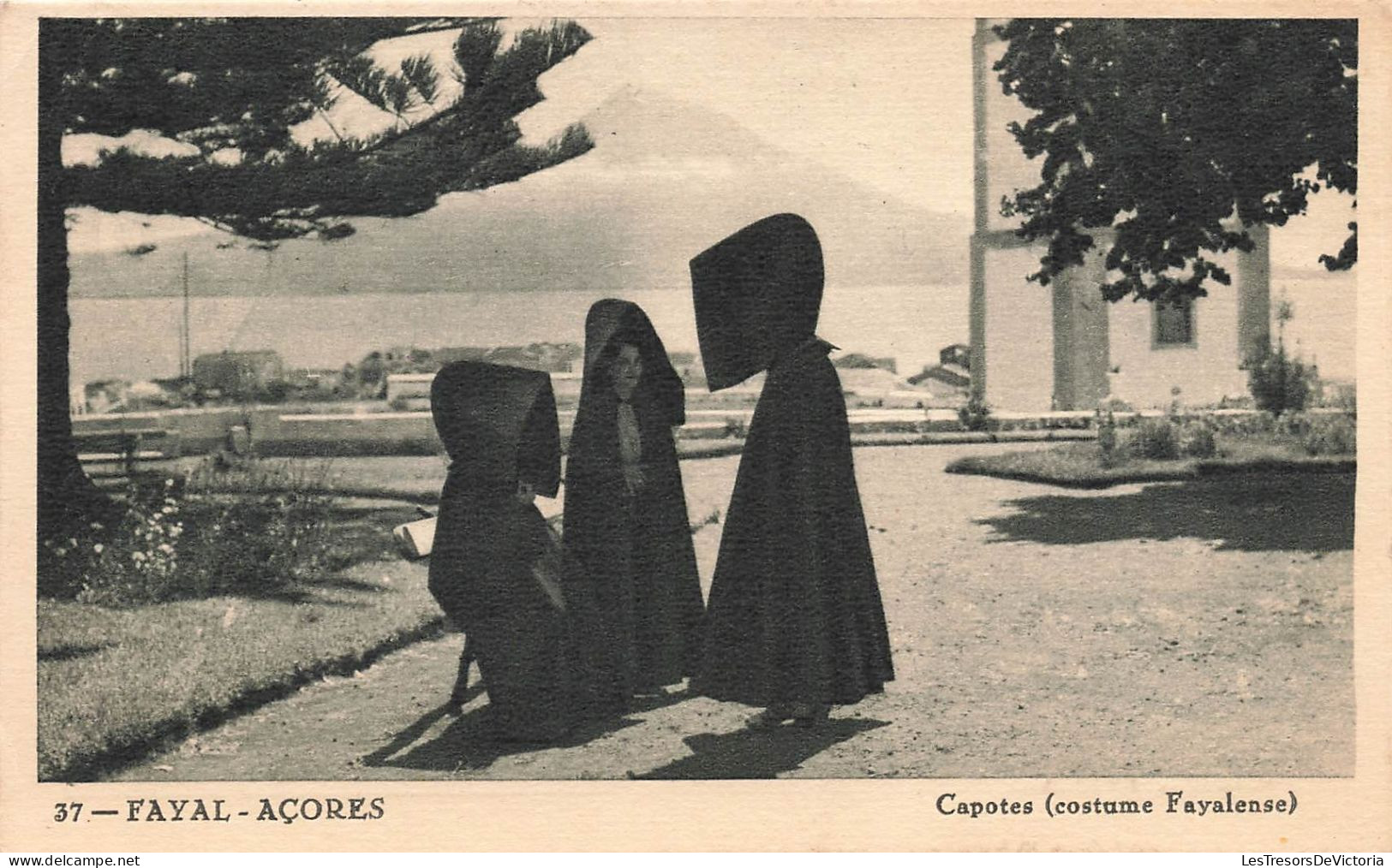 PORTUGAL - Acores - Fayal - Capotes - Costume Fayalense - Carte Postale Ancienne - Açores