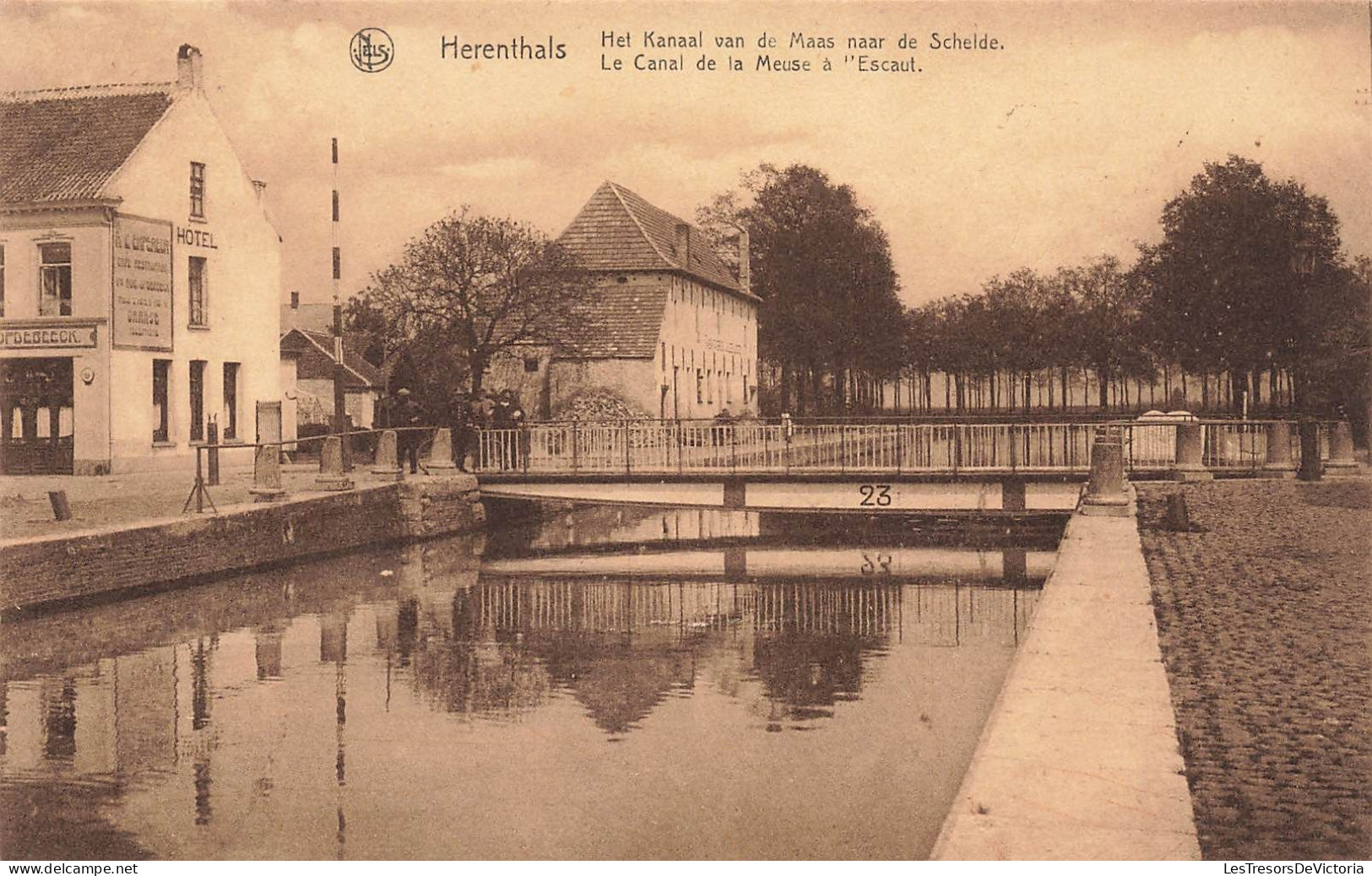 BELGIQUE - Herentals - Le Canal De La Meuse à L’Escaut - Carte Postale Ancienne - Herentals