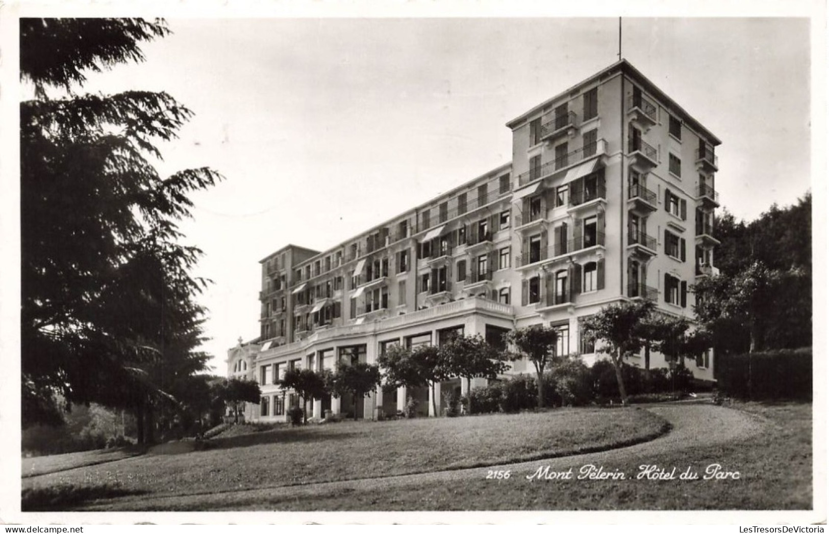 SUISSE - Mont Pélerin - Hôtel Du Parc - Carte Postale Ancienne - Vevey