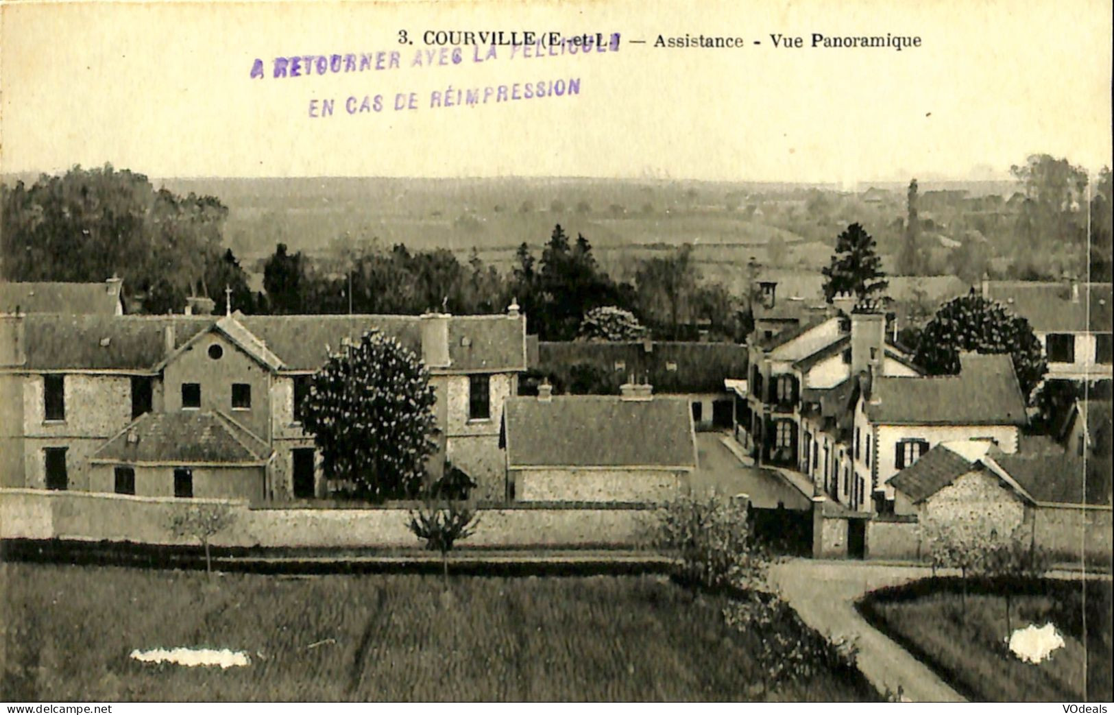 France (28) Eure Et Loire - Courville-sur-Eure - Assistance - Vue Panoramique - Courville