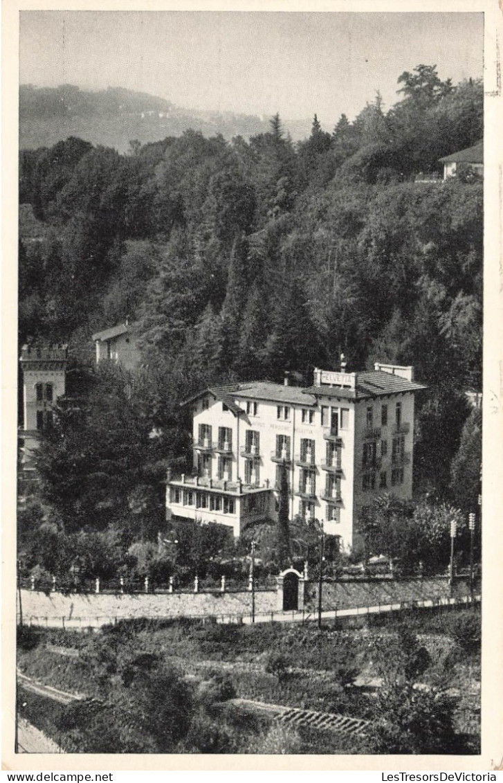 SUISSE - Lugano - Hôtel Helvetia Lugano - Castagnola - Carte Postale Ancienne - Lugano