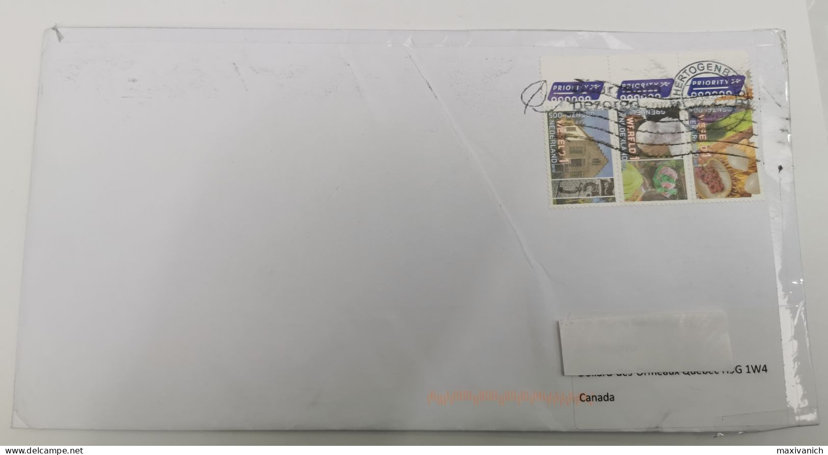 Boundless Netherlands Suriname 2010 Cover To Canada - Usados