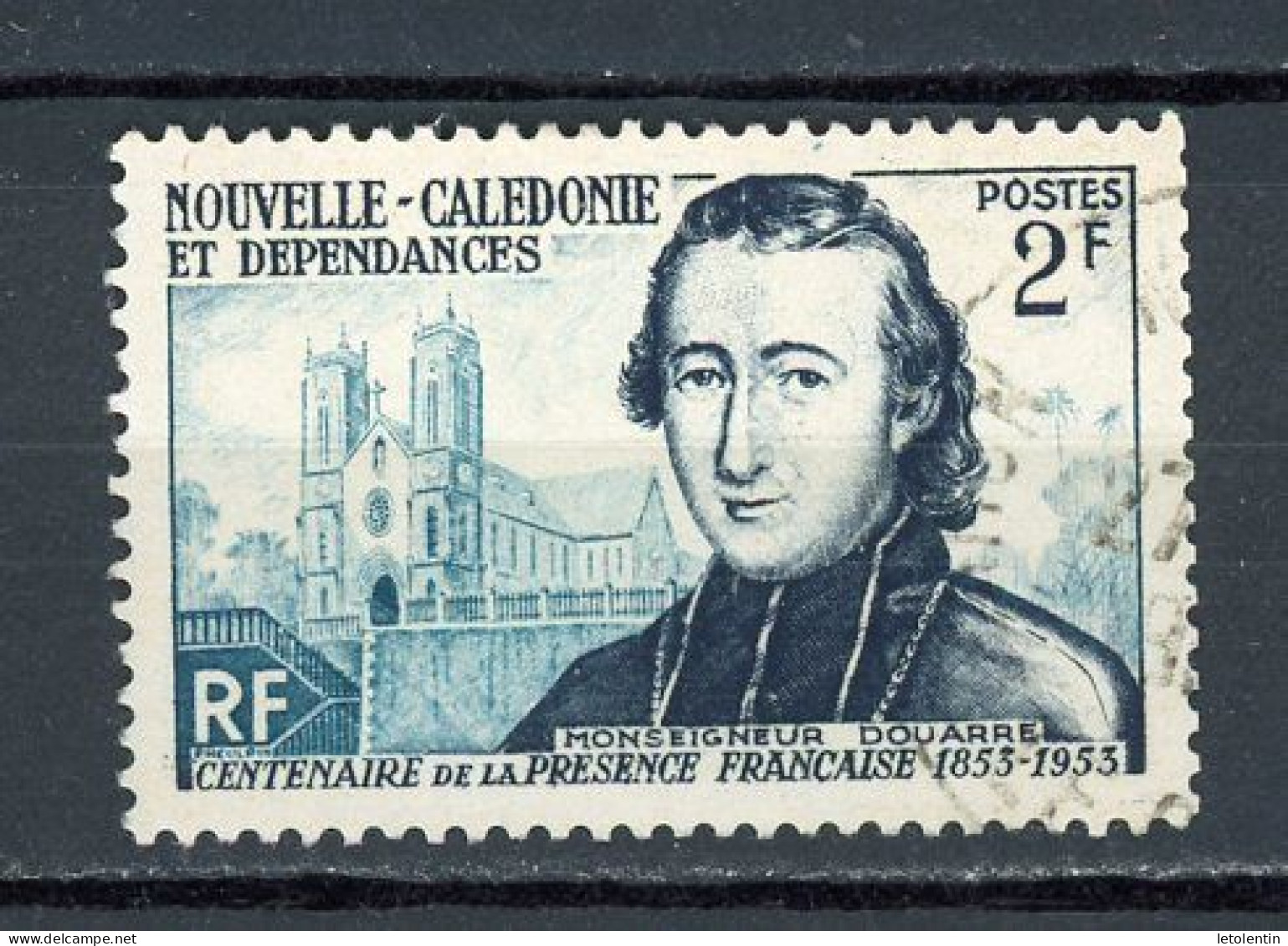 NOUVELLE-CALEDONIE RF - Mgr DOUARER   - N°Yt 281 Obli - Used Stamps