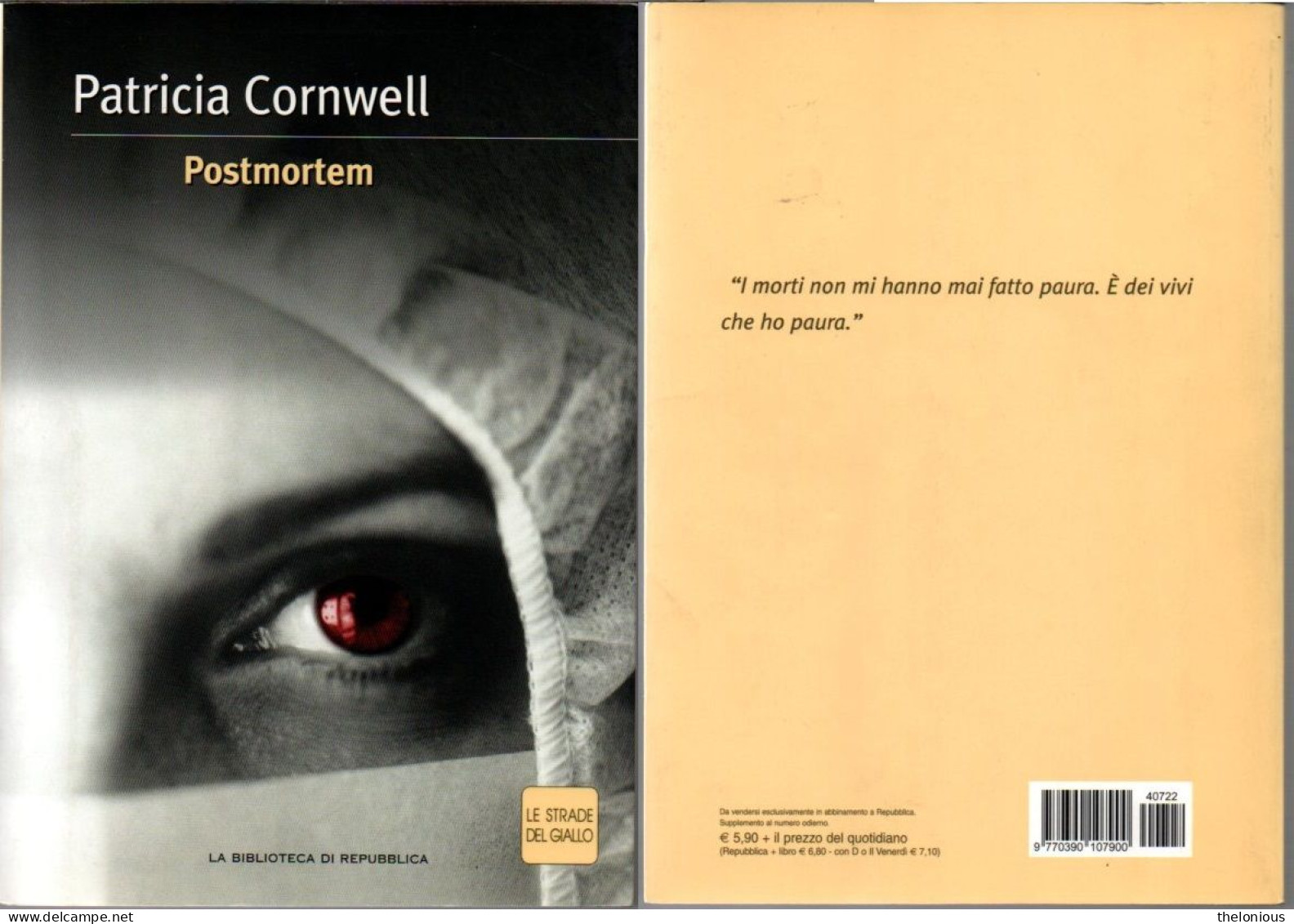 # Patricia Cornwell - Postmortem - Le Strade Del Giallo N. 10 - 2004 - Policíacos Y Suspenso