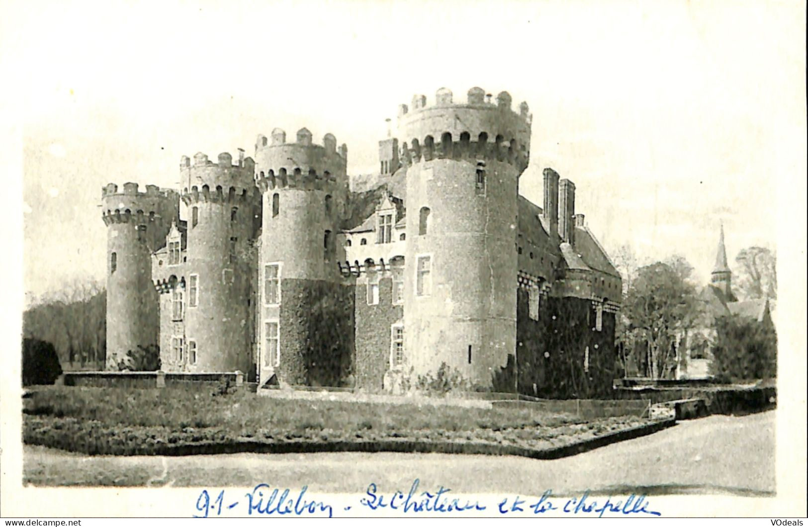 France (28) Eure Et Loire - Villebon - Le Château Et La Chapelle - Courville