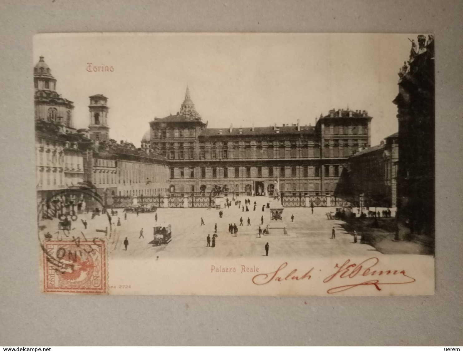 PIEMONTE TORINO PALAZZO REALE  Formato Piccolo Viaggiata Nel 1902 Condizioni Buone - Palazzo Reale