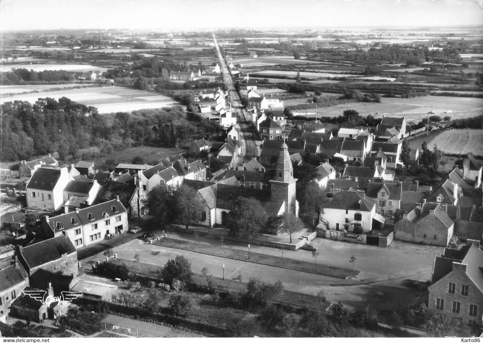 Erdeven * Vue Générale Du Village - Erdeven