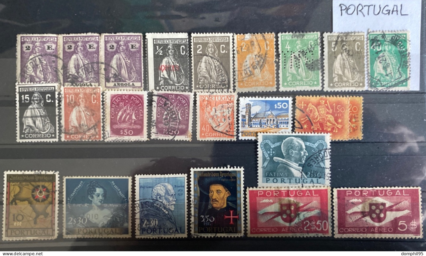 PORTUGAL - Petite Collection Avec Colonies/perforés Et Divers - Verzamelingen