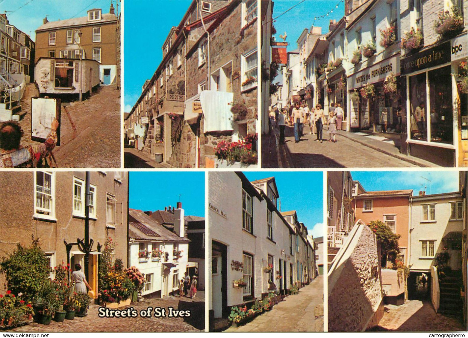 Postcard United Kingdom England Cornwall St Ives - St.Ives