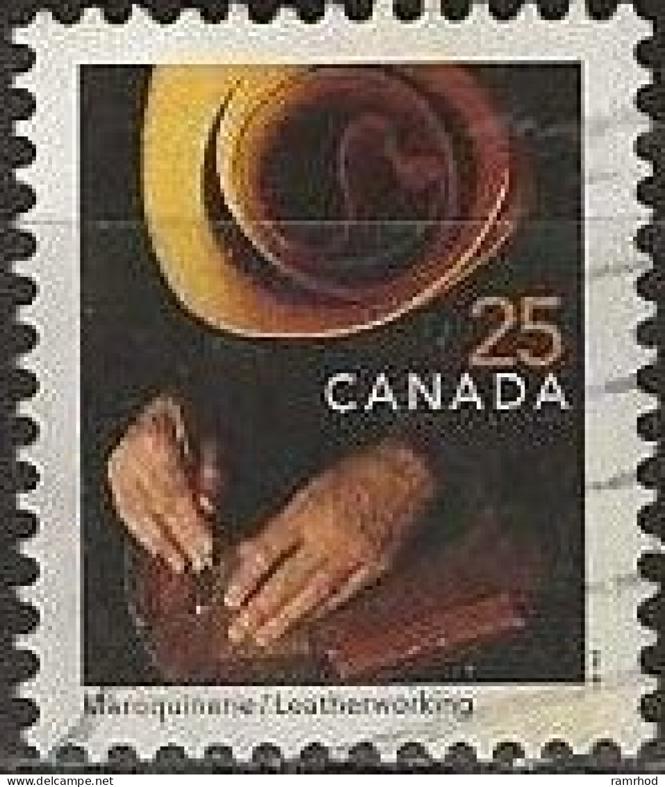 CANADA 1999 Traditional Trades - 25c. - Leatherworking FU - Oblitérés