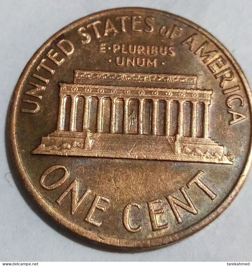 USA 1968, Lincoln Cent, Mint ERROR / Double Die, Gomaa - 1959-…: Lincoln, Memorial Reverse