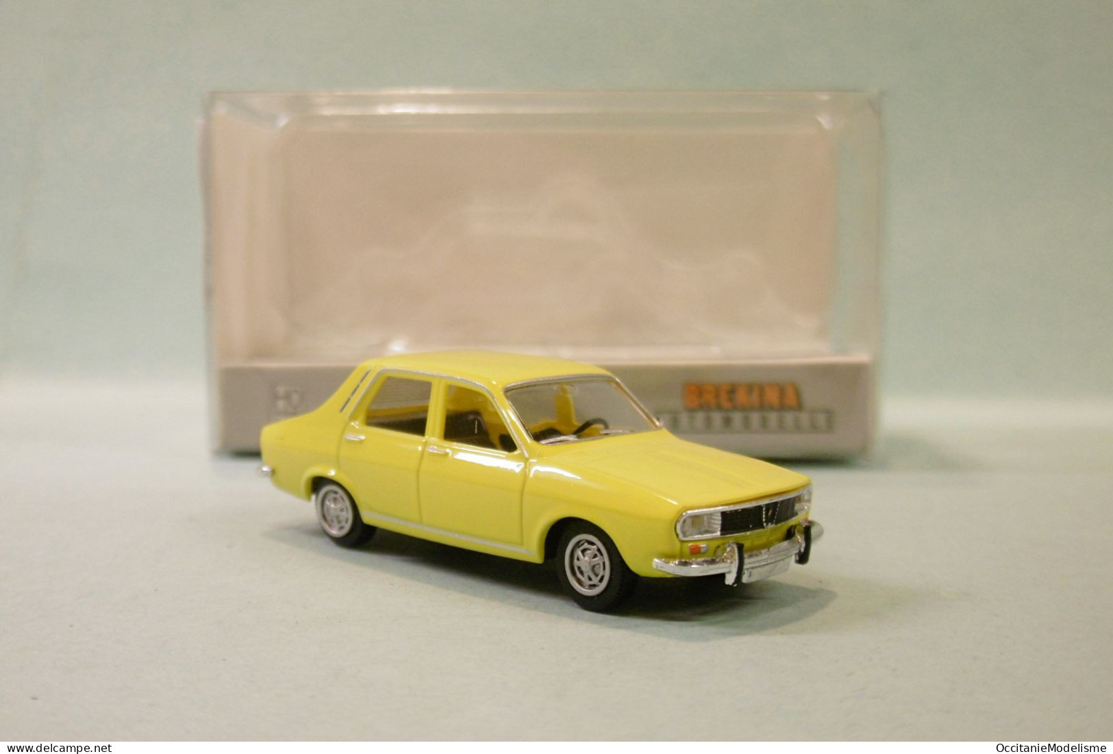 Brekina / SAI - RENAULT 12 TL R12 Jaune Réf. 14525 / 2221 Neuf NBO HO 1/87 - Véhicules Routiers