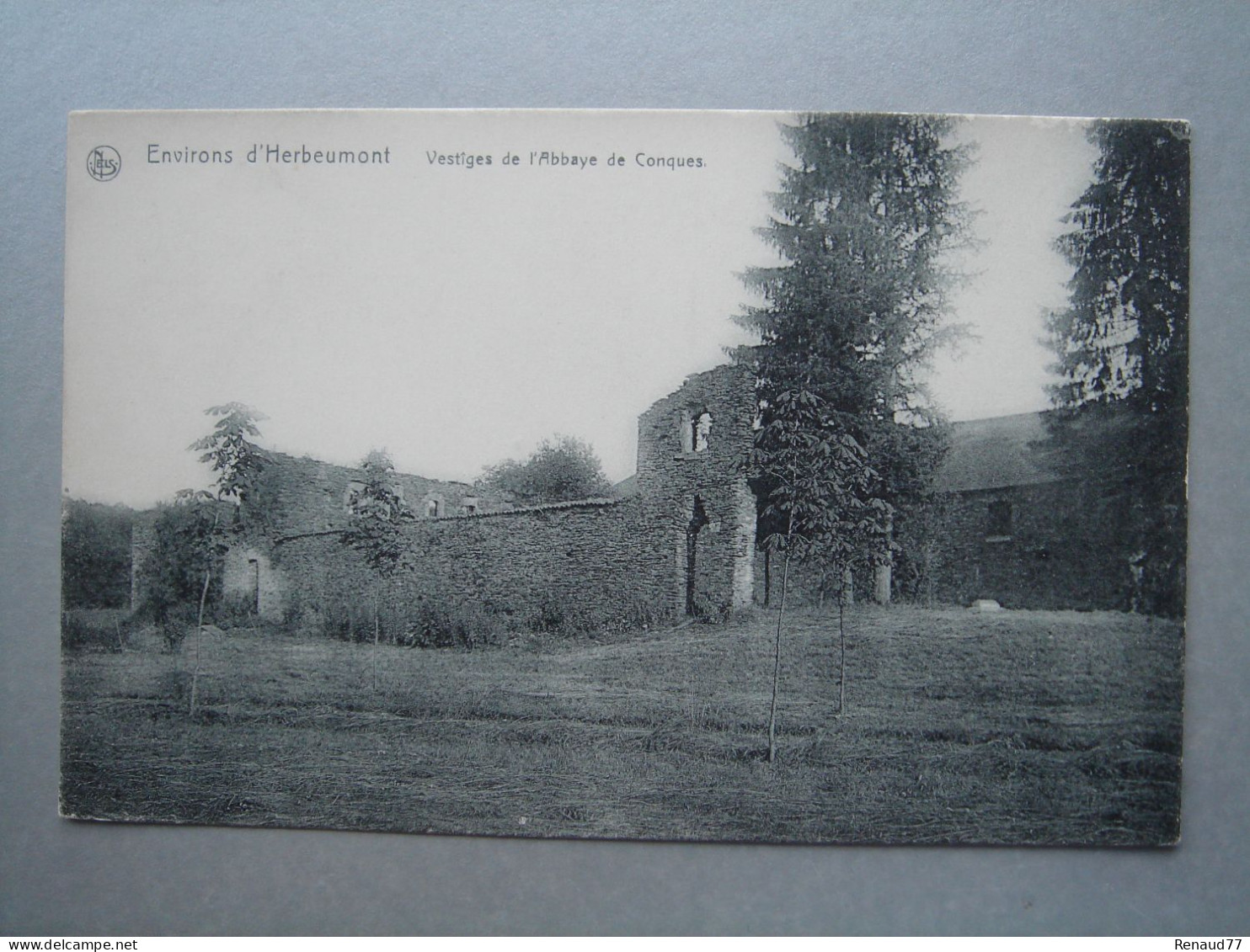 Herbeumont - Vestiges De L'Abbaye De Conques - Herbeumont