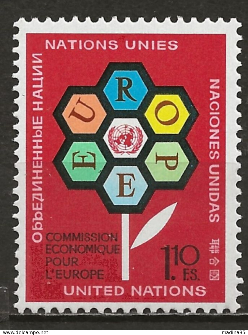 NATIONS-UNIES - GENEVE: **, N° YT 27, TB - Ongebruikt