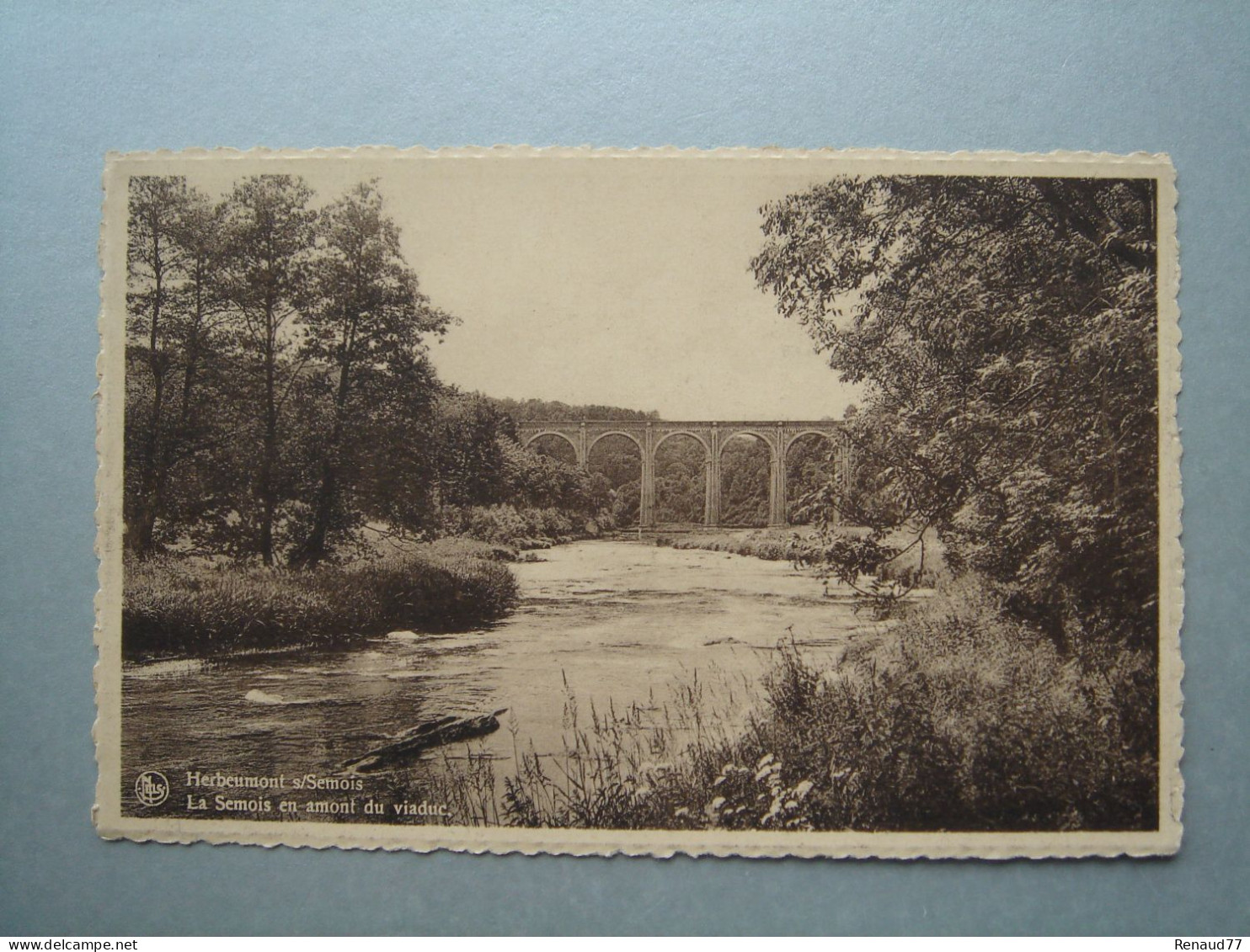 Herbeumont Sur Semois - La Semois En Amont Du Viaduc - Herbeumont