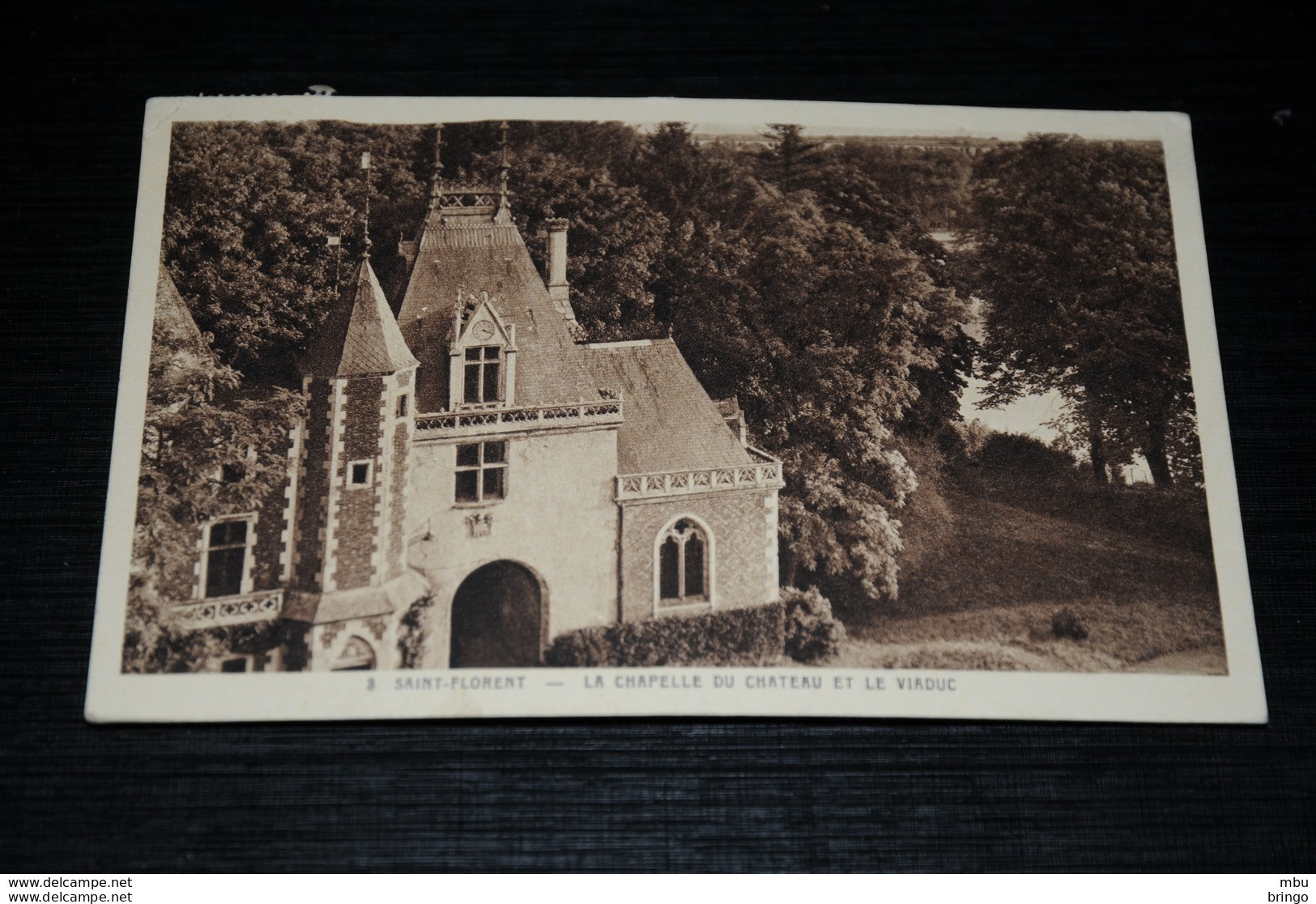 A9943           SAINT-FLORENT, LA CHAPELLE DU CHATEAU ET LE VIADUC - 1939 - Chateauneuf Sur Cher