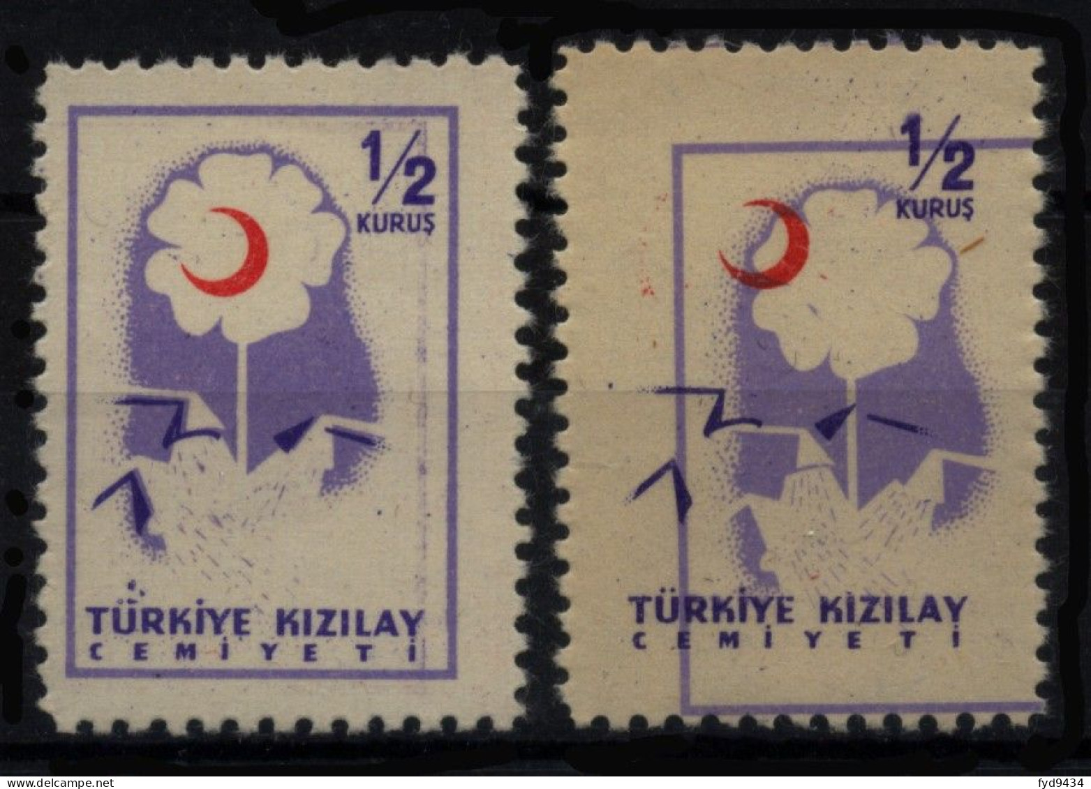 Timbres De Bienfaisance N° 243 Variété Impression Très Décalée - X X - ( E 529 ) - Timbres De Bienfaisance