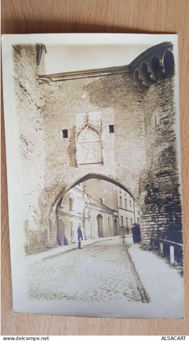 Carte Photo ,tallinn - Estonie