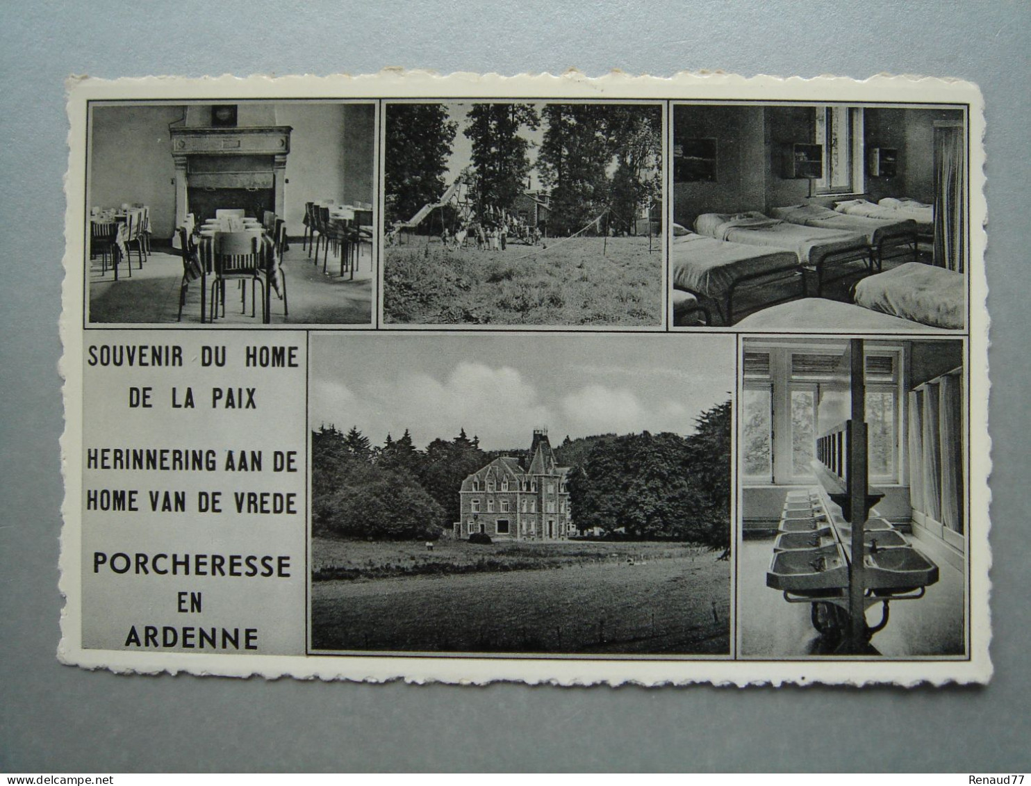 PORCHERESSE EN ARDENNE - SOUVENIR DU HOME DE LA PAIX - Daverdisse - Daverdisse