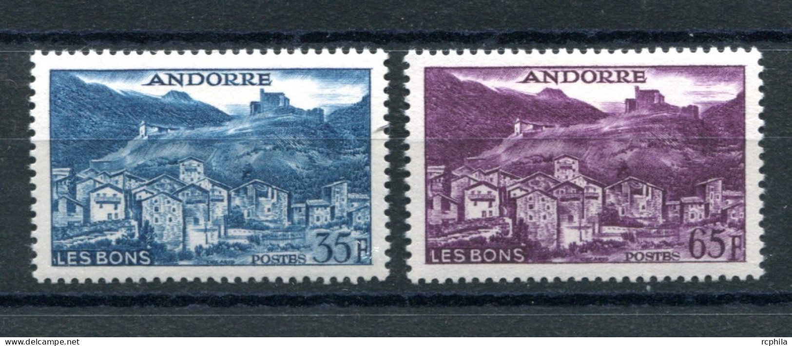 RC 26199 ANDORRE COTE 17€ SERIE COURANTE NEUF * PREMIERE CHARNIÈRE TB - Unused Stamps