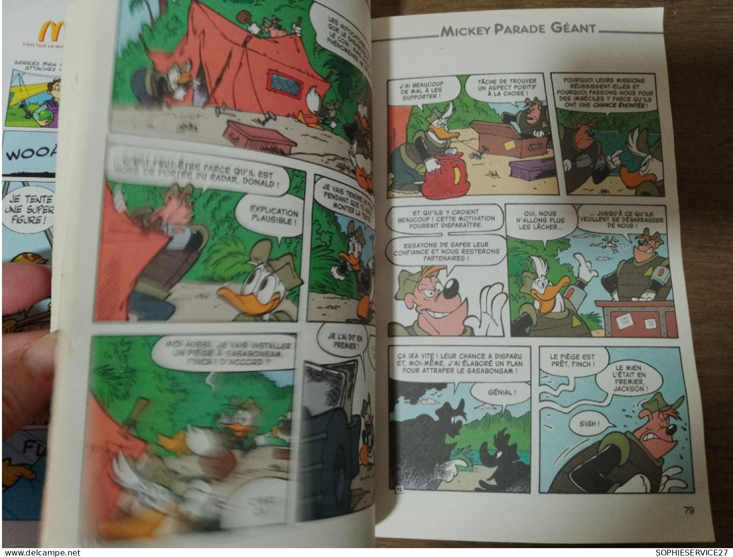 136 //  MICKEY PARADE GEANT  / 308 PAGES PYRAMIDALES   2004 - Mickey Parade