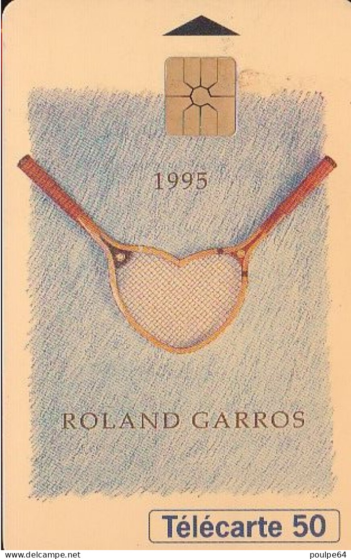 F553A - 04/1995 - ROLLAND GARROS 95 - 50 GEM1B (couleur Saumon) - 1995