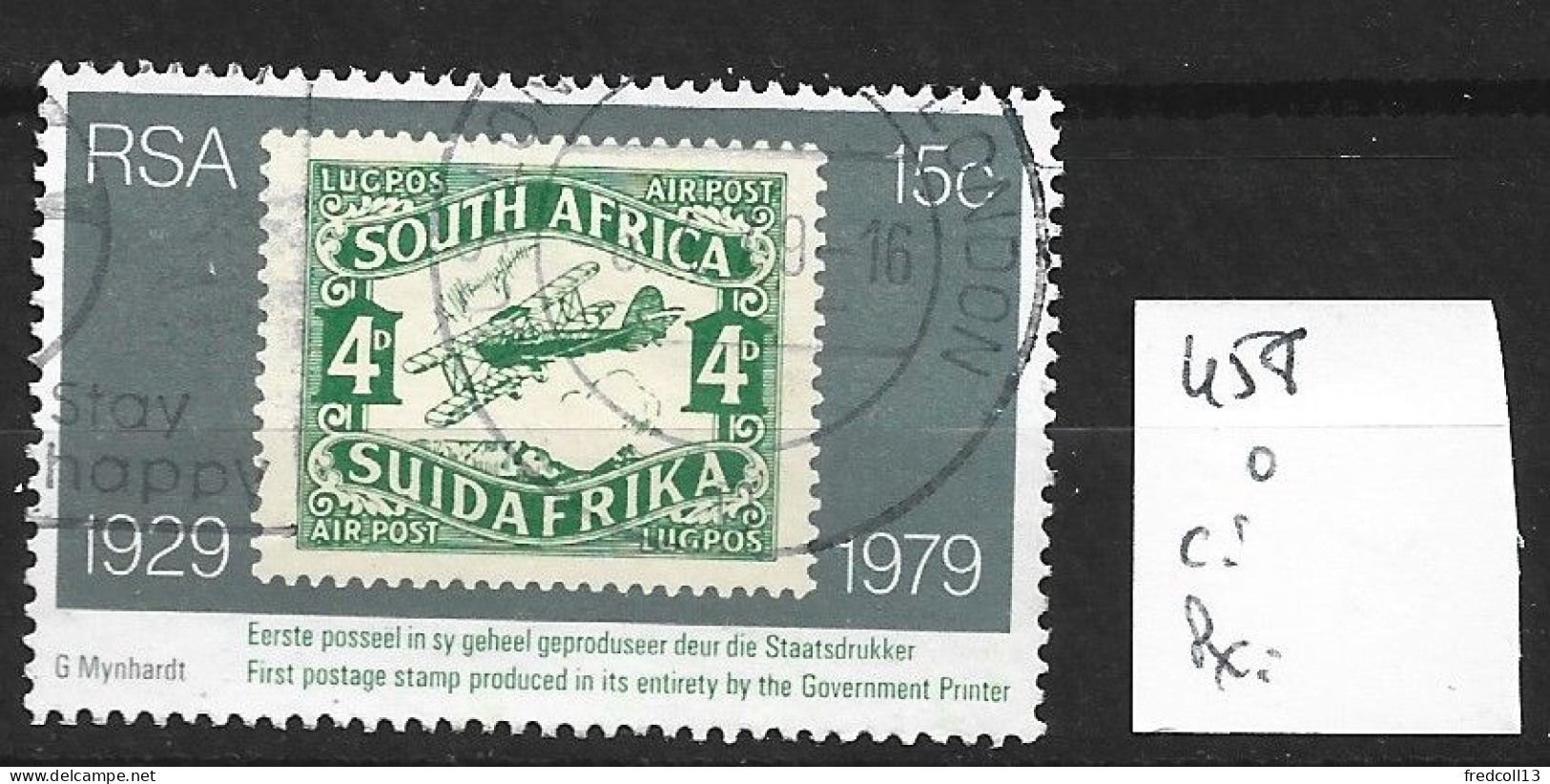 AFRIQUE DU SUD 458 Oblitéré Côte 0.50€ - Used Stamps