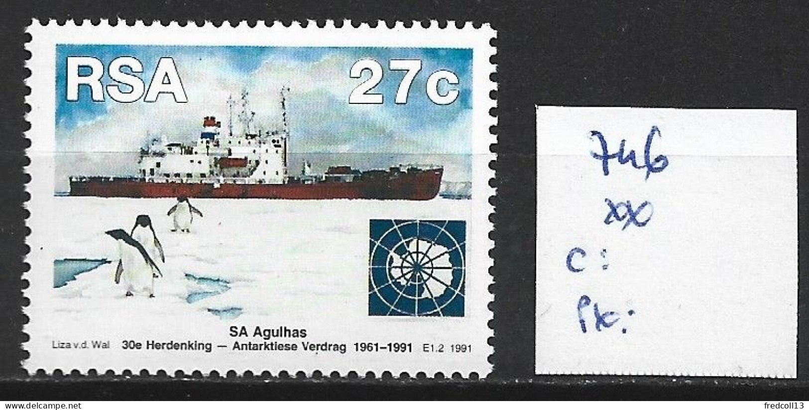 AFRIQUE DU SUD 746 ** Côte 1.25 € - Unused Stamps