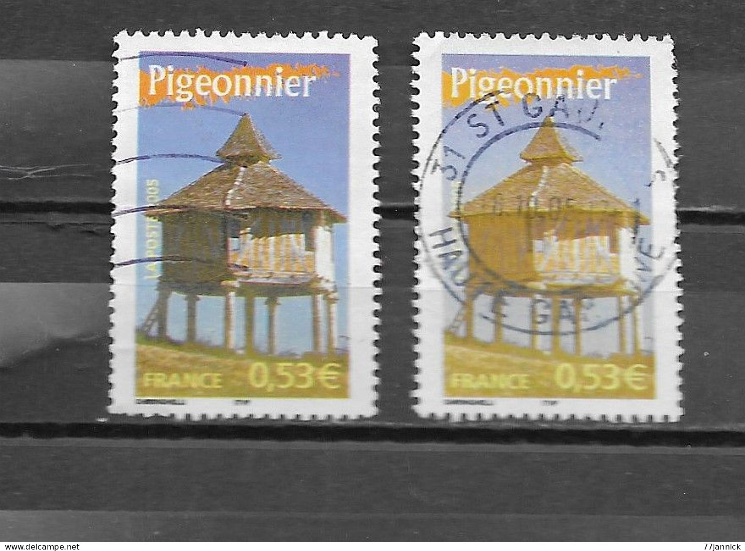 VARIETEE DE COULEUR N° 3816  OBLITERE - Used Stamps