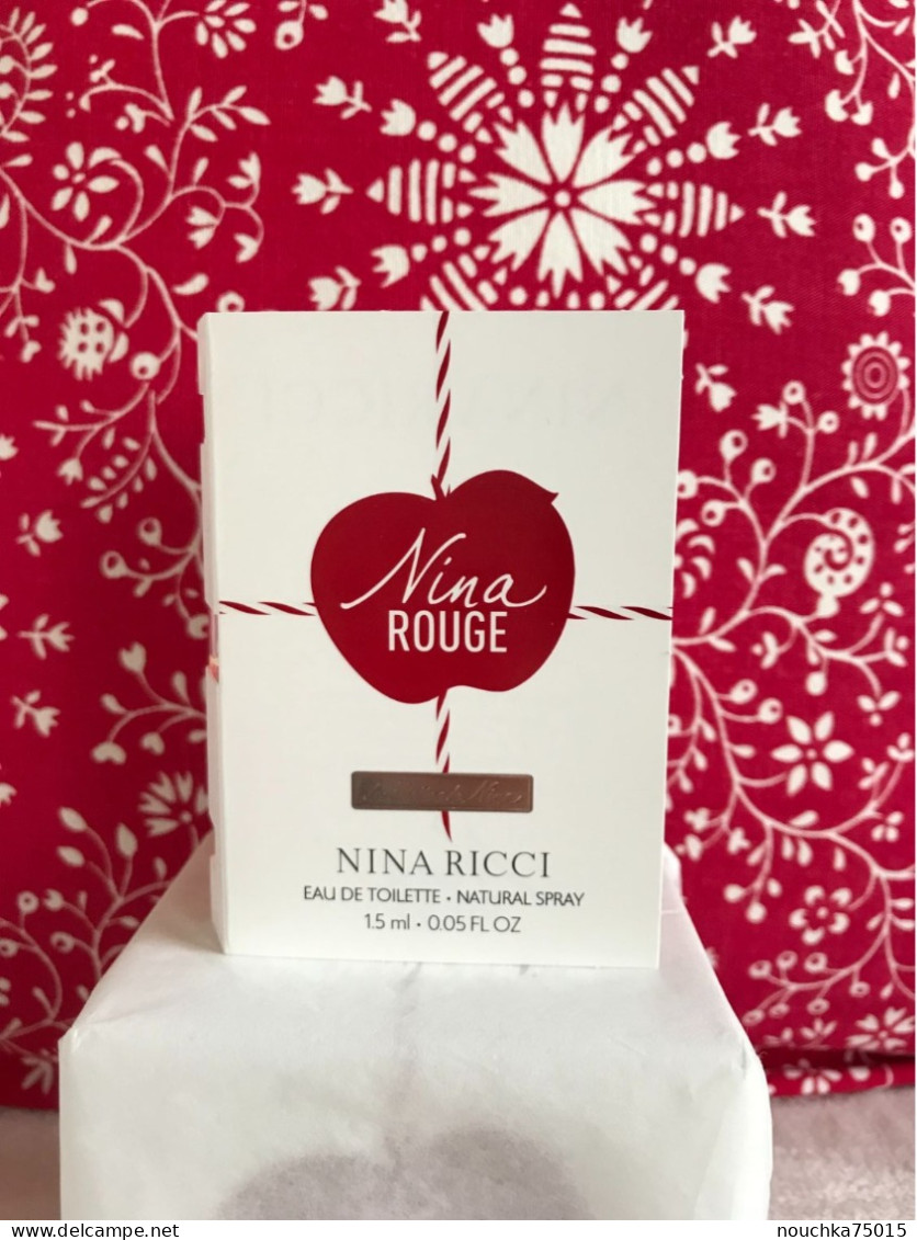 Nina Ricci - Nina Rouge, échantillon - Campioncini Di Profumo (testers)