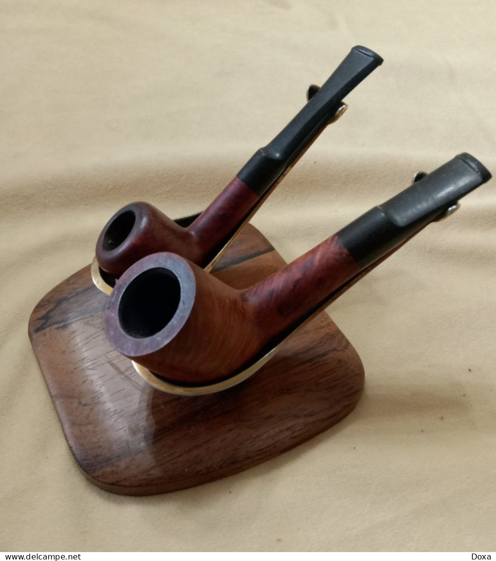 Holder For A Pair Of Pipes - Repose-pipes