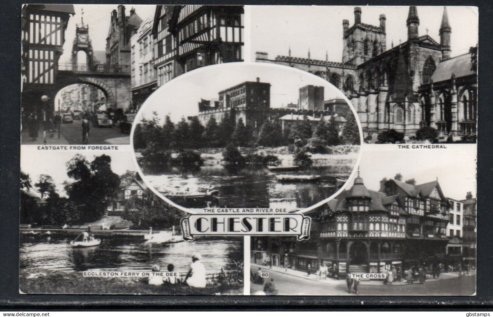 Chester Cheshire Unposted Multi-view Card See Scan For Full Detaila52223 - Chester